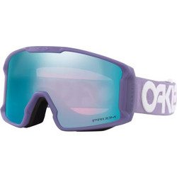 Oakley Line Miner M OO7093-81 Μάσκα Σκι & Snowboard Ενηλίκων Μωβ με Φακό Καθρέπτη Μπλε