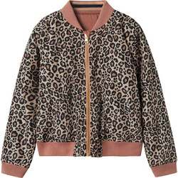 Name It Παιδικό Μπουφάν Bomber Καφέ Ροζ 13237565