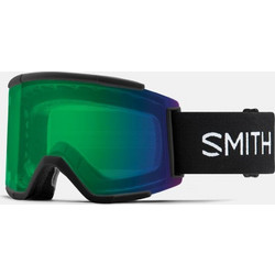 Smith Squad XL Μάσκα Σκι & Snowboard Ενηλίκων Μαύρη με Φιμέ Φακό Πράσινο