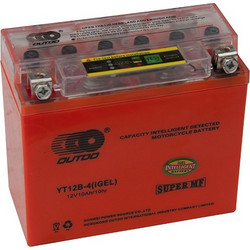 Outdo Μπαταρία Μοτοσυκλέτας YT12B-BS 125A 10Ah