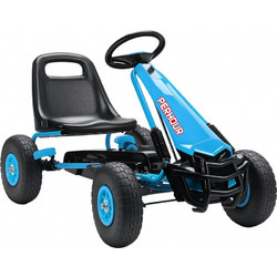 AIYAPLAY Ποδοκίνητο Μονοθέσιο Παιδικό Go Cart με Πετάλια Μπλε 370-448V00BU