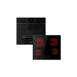 Teka Φούρνος Ηλεκτρικός Άνω Πάγκου 70lt 59.5cm HLB8400FBK με Κεραμικές Εστίες TBC64010TTC