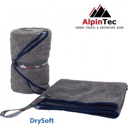 Alpintec DrySoft Πετσέτα Θαλάσσης Navy Μπλε 75x150cm MT-XL-ANV