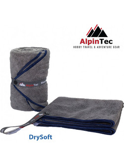 Alpintec DrySoft Πετσέτα Θαλάσσης Navy Μπλε 75x150cm MT-XL-ANV