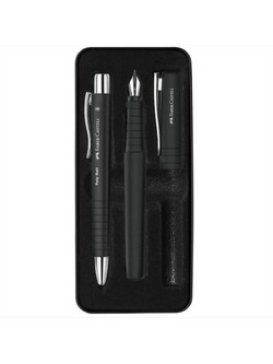 Faber-Castell Poly Ball XB Black Σετ Στυλό 3τμχ 241050