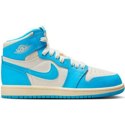 Jordan Air 1 Retro Παιδικά Sneakers Μποτάκια Γαλάζια Μπεζ FD1412-402