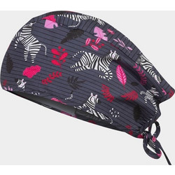 B-Well Adelina Zebras Ιατρικό Σκουφάκι με Σχέδια 470280
