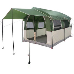 vidaXL Σκηνή Camping Τριγωνική 324x255x230cm 42004083