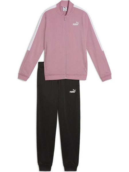 Puma Παιδικό Σετ Φόρμας Ροζ Μαύρο 686302-65