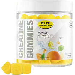 Elit Nutrition Creatine Micronized Lemon 60 Ζελεδάκια