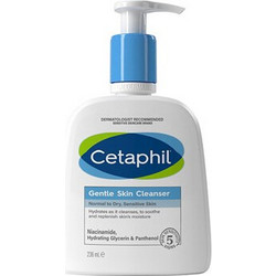 Cetaphil Gentle Skin Ενυδατική Λοσιόν Καθαρισμού Προσώπου για Ακμή 236ml