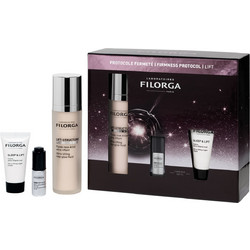 Filorga Lift-Structure Radiance Rosy-Glow Fluid 50ml + NCEF-Revitalize Serum 5ml + Sleep & Lift Cream 15ml