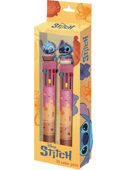Karactermania Stitch Στυλό Διαρκείας Πολύχρωμο 2τμχ
