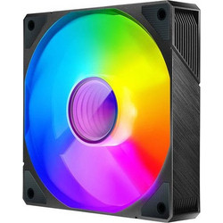 Azza Pro Case Fan 120mm ARGB με Σύνδεση 3-Pin 4-Pin PWM Black