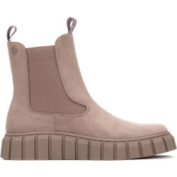 Refresh Γυναικεία Μποτάκια Chelsea Πλατφόρμα Suede Ροζ 173088