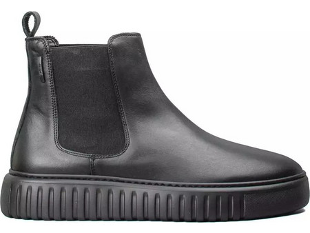 Antony Morato Ανδρικά Chelsea Μποτάκια Δερμάτινα Μαύρα MMFW01853-300026