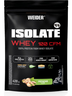 Weider Nutrition Isolate Whey 100 CFM Pistachio Πρωτεΐνη Ορού Γάλακτος Γράμμωσης 420gr