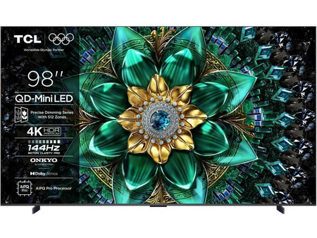 TCL QD Mini-LED 98Q6C Smart Τηλεόραση 98" 4K UHD Mini LED HDR (2025)