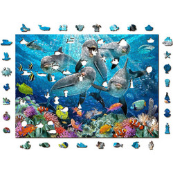 Puzzle Χαρούμενα Δελφίνια 1010 Κομμάτια