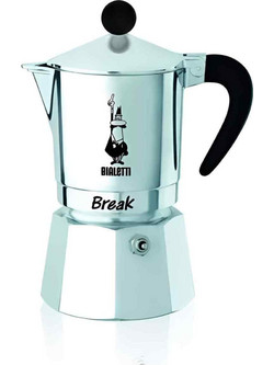 Bialetti Break Μπρίκι Espresso 6Cups Inox