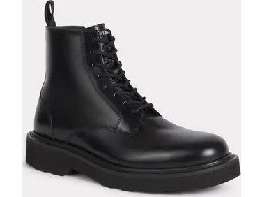 Kenzo Ukio Ανδρικά Αρβυλάκια Δερμάτινα Μαύρα FE65BT110L52