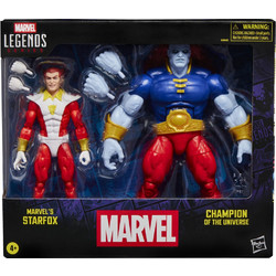 Hasbro Marvel Legends Series Starfox & Champion of The Universe Σετ Φιγούρες Δράσης για 4+ Ετών 15cm
