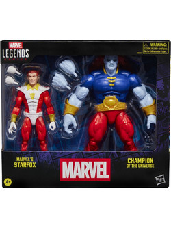 Hasbro Marvel Legends Series Starfox & Champion of The Universe Σετ Φιγούρες Δράσης για 4+ Ετών 15cm