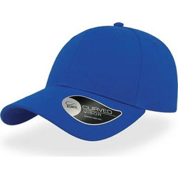 Atlantis Headwear Hit Καπέλο Jockey Υφασμάτινο Royal Blue