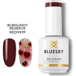 Bluesky Burgundy Reserve Ημιμόνιμο Βερνίκι Νυχιών 15ml