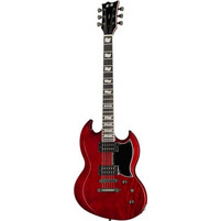 ESP E-II Viper Ηλεκτρική Κιθάρα Double Cut με Μαγνήτες HH & Ταστιέρα Ebony See Thru Black Cherry