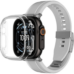 AMAZINGTHING Minimal Πλαστική Θήκη για Apple Watch Ultra 49mm Διαφανής