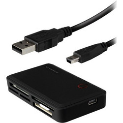 Vivanco VVCARDREADERK Card Reader USB-A 2.0 για SD / microSD / Compact Flash / xD / Memory Stick / Micro (M2)