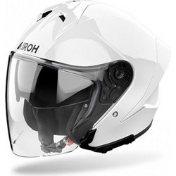 Airoh H21 Color Gloss White Κράνος Μηχανής Jet 1360gr