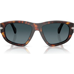 Persol PO0050S 24S3 Ανδρικά Γυαλιά Ηλίου Aviator Κοκάλινα Ταρταρούγα με Μπλε Φακό
