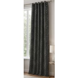 For Home Κουρτίνα με Τρουκς 270x270 4429916 Γκρι