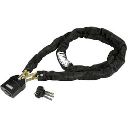 Lampa C-Lock 200 Αντικλεπτική Αλυσίδα Μηχανής με Κλειδαριά 200cm 8mm Μαύρη