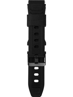 Intime Λουράκι Σιλικόνης Black (Intime G6)