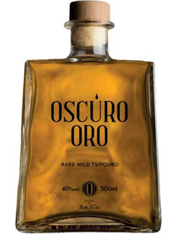 Oscuro Rare Mild Παλαιωμένο Παλαιωμένο Τσίπουρο χωρίς Γλυκάνισο 40% 500ml