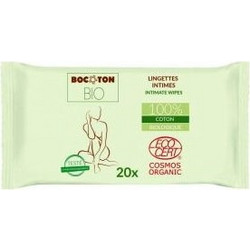 Bocoton Bio Μαντηλάκια Ευαίσθητης Περιοχής 20τμχ