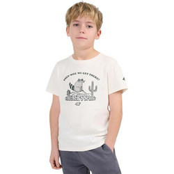 4F Παιδικό T-Shirt Κοντομάνικο Λευκό 4FJWSS26TTSHM2815-11S