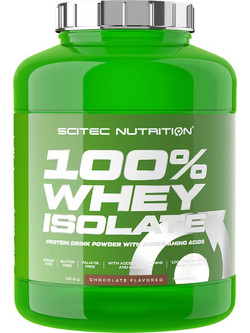 Scitec Nutrition 100% Whey Isolate Strawberry Πρωτεΐνη Ορού Γάλακτος Γράμμωσης Χωρίς Γλουτένη 1.81kg