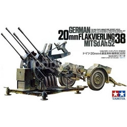Tamiya German 20mm Flackvierling Συναρμολογούμενο Πλαστική Φιγούρα Μοντελισμού 1:35