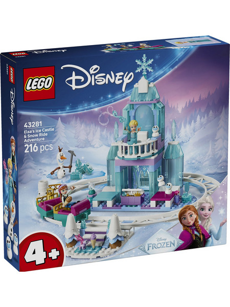 Lego Disney Elsa's Ice Castle & Snow Ride Adventure για 4+ Ετών 43281