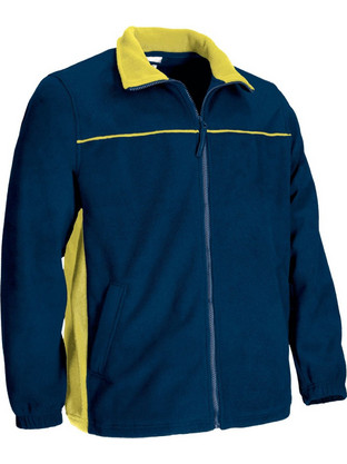 Valento Thunder Ανδρική Ζακέτα Fleece με Φερμουάρ Navy Μπλε FPVATHUMA20