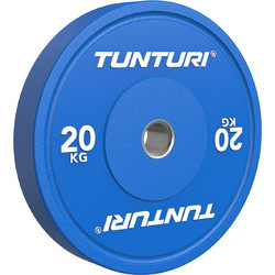 Tunturi Platinum Δίσκος Ολυμπιακού Τύπου Bumper 20kg Φ50mm 25TUPLA001