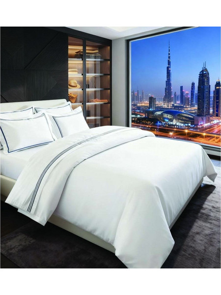 Makis Tselios Σετ Σεντόνια King Size Βαμβακοσατέν 270x290 Aspen 01 Dark Grey