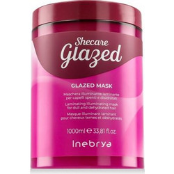 Inebrya SheCare Glazed Μάσκα Μαλλιών για Επανόρθωση για Ξηρά Μαλλιά 1lt
