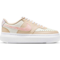 Nike Court Vision Γυναικεία Sneakers Flatforms Nude FD9921-181