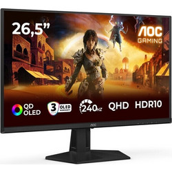 AOC Q27G41ZDF QD-OLED HDR Gaming Monitor 26.5" 2560x1440 QHD 240Hz 0.03ms