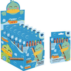 Jovi Jumbo Ξυλομπογιές Σετ 6τμχ